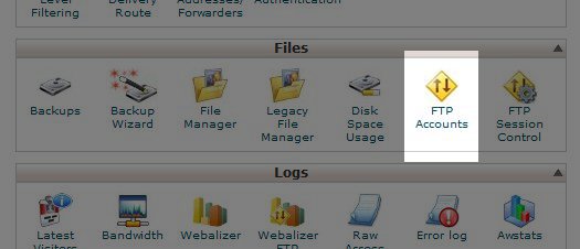 What Is Ftp Account In Cpanel