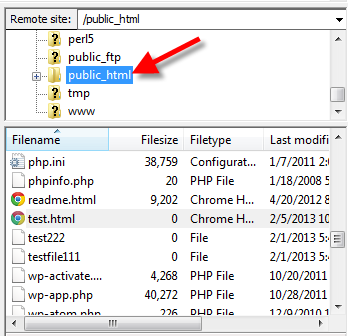 how to use filezilla client to push files to your server