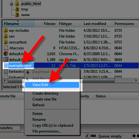 filezilla mac os x how to remove items from upload queue