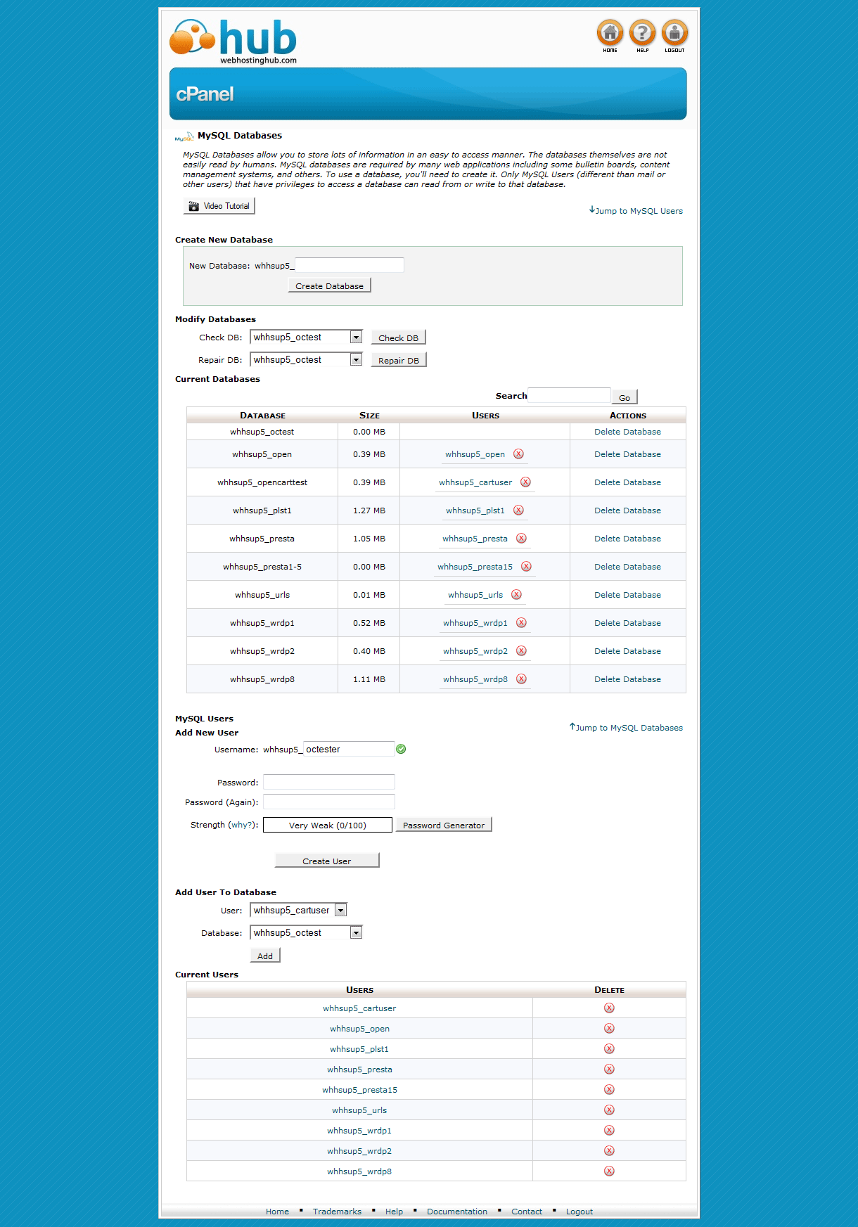 opencart-database-setup-user-creation