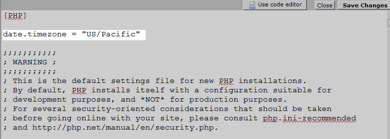 How To Set The Timezone For Php In Your Php ini File Web Hosting Hub